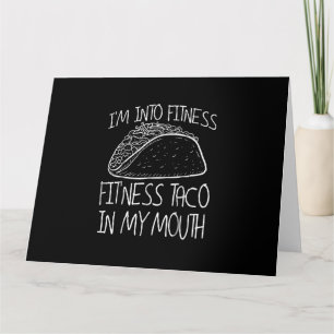 Carte Funny Taco - Ce Ness Taco Funny Gym