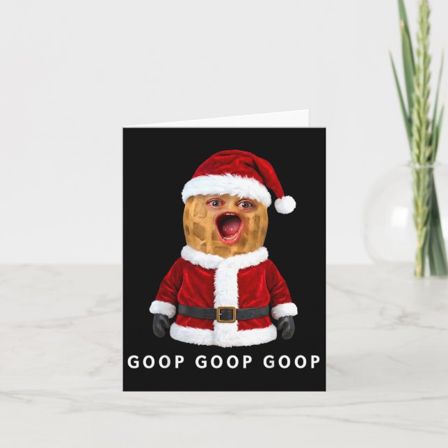 Carte Funny The Burnt Peanut Goop Bungulator Christmas  (Devant)