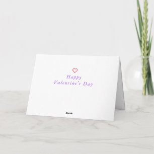 Carte Funny Valentine's Day Card In Love Crow avec Rose