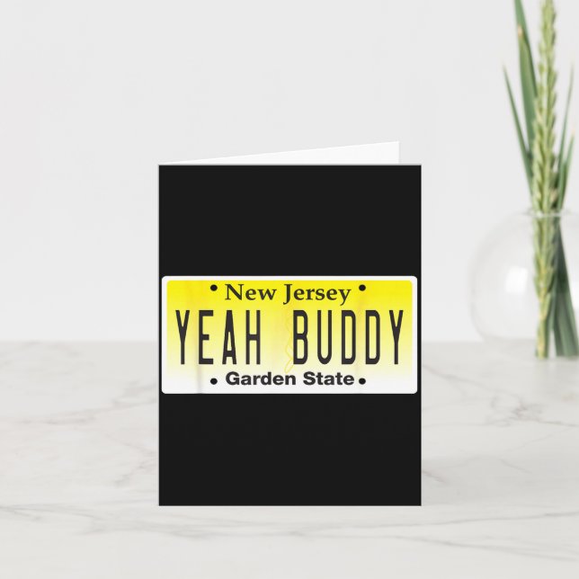 Carte Funny Yeah Buddy Pauly D Jersey Shore Seaside Heig (Devant)