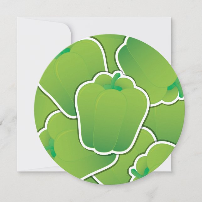 Carte Funy green pepper (Devant)