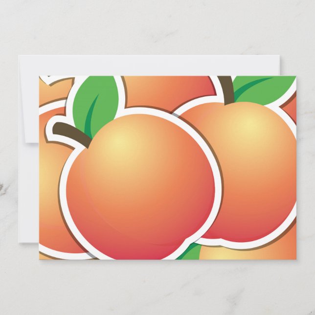 Carte Funy peach (Devant)