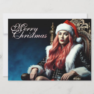 Carte Fur & Leather Diva – Joyeux Noël