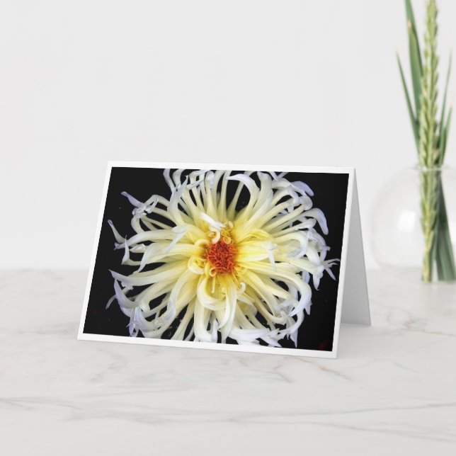 Carte fuseau de fleur (Devant)