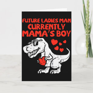 Carte Futur homme des dames enfants Mamas garçon Dino ga