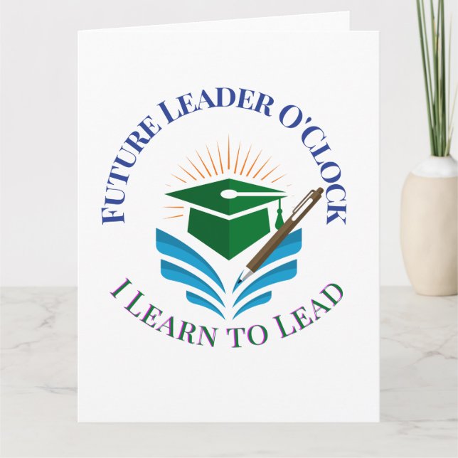 Carte Future Leader O'Clock – Apprendre à diriger | Moti (Devant)