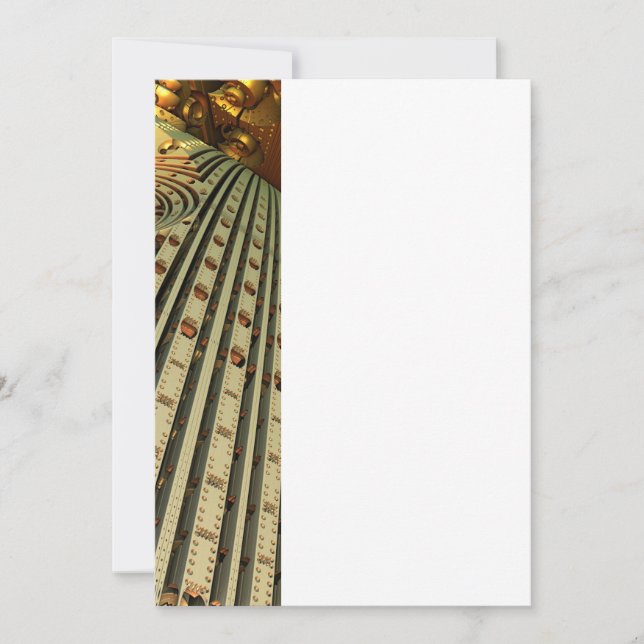 Carte Futuristic 3D (Devant)