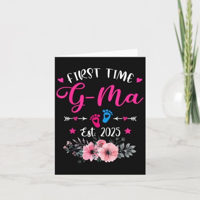 Carte G-ma pour la première fois 2025 Fête des mères Fut (Devant)