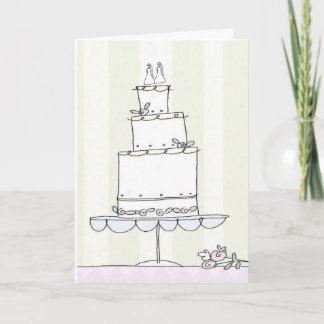 Carte gaie de congrats de mariage