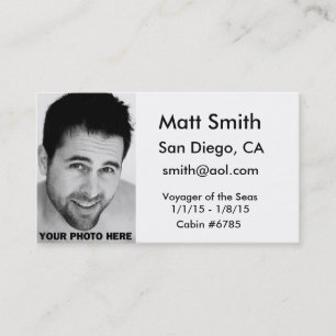 Carte gaie de croisière