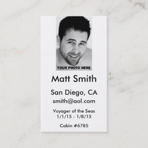 Carte gaie de croisière