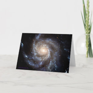 Carte Galaxie en spirale - masquez à l'intérieur