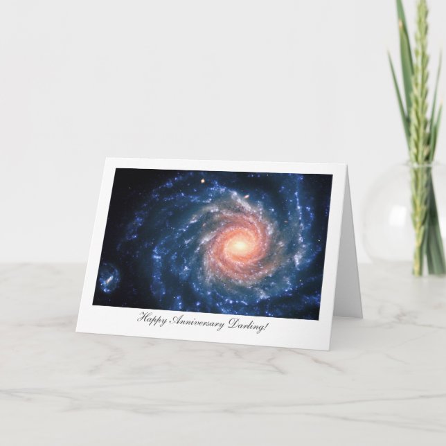 Carte Galaxie en spirale NGC 1232 - chouchou heureux (Devant)