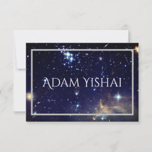 Carte Galaxies Flat Merci Note