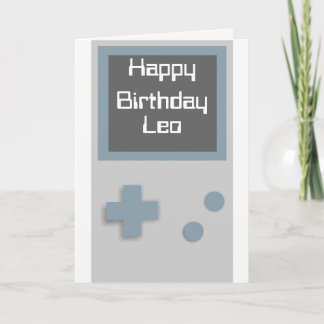 Carte Gamer Birthday