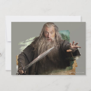 Carte Gandalf avec épée