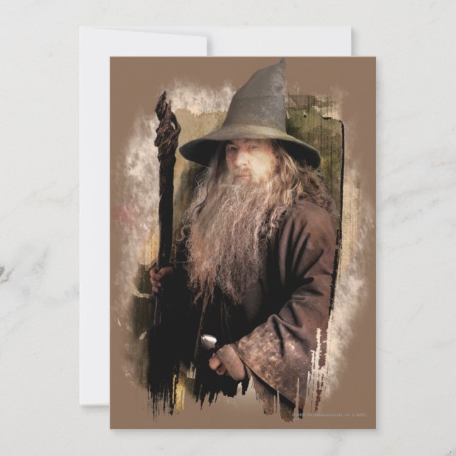 Carte Gandalf Avec Personnel (Devant)