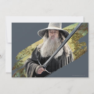 Carte Gandalf With Sword Green