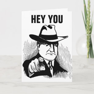 CARTE GANGSTER GREETING CARDS, APPELEZ VOTRE MÈRE !