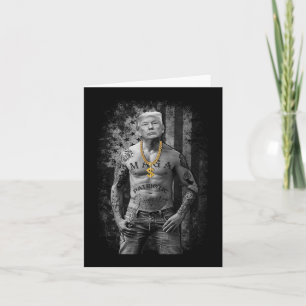 Carte Gangster patriotique pro-Trump - Républ anti-libér