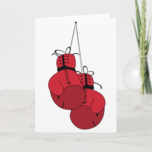 Carte Gants de boxe (Devant)