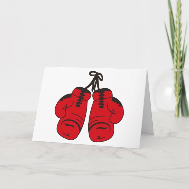 Carte Gants de boxe (Devant)