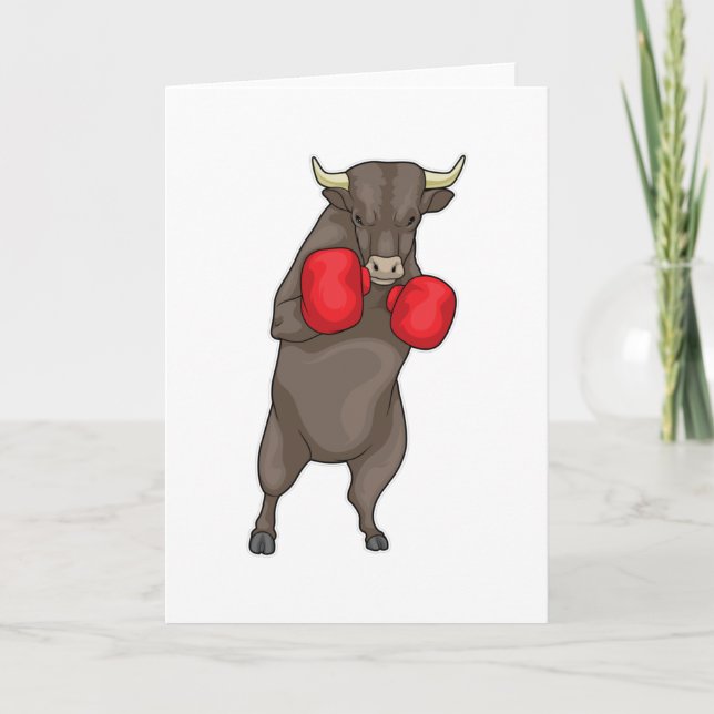 Carte Gants de boxe Bull Boxer (Devant)