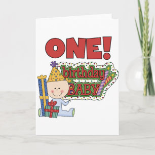 Carte Garçon Anniversaire Bébé 1er Anniversaire Tshirts 