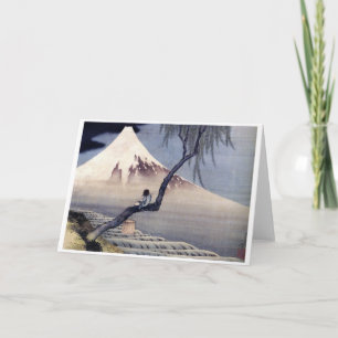 Carte Garçon sur le Mont Fuji, Hokusai