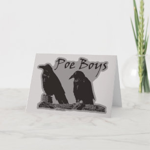 Carte Garçons de Poe