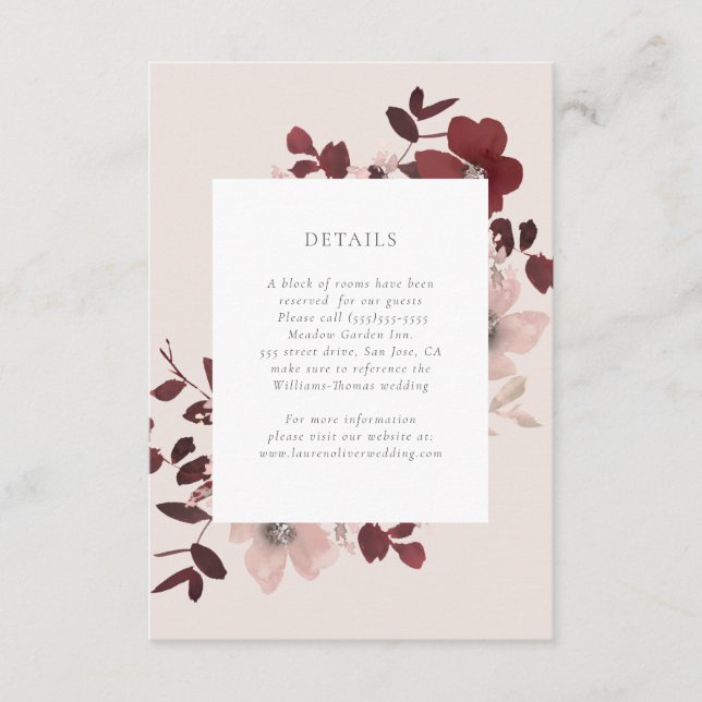 Carte Garden Love Details (Devant)