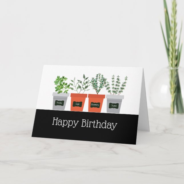 Carte Garden Quote Never to old Birthday Humour (Devant)