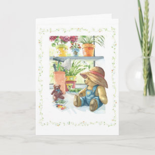 Carte Gardener Teddy Bear