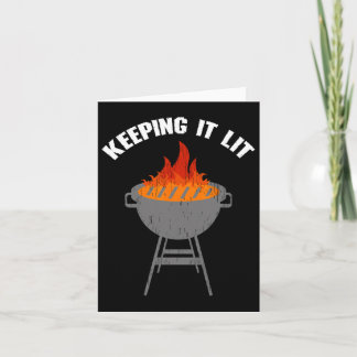 Carte Garder Lit Funny Grilling Barbecue