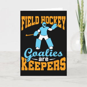 Carte Gardien de but de hockey sur gazon Gardien de but