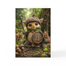 Gardien du gland, mignon monstre de la forêt
