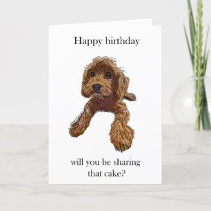 Carte Gâteau d'anniversaire - avec Rebel Rupert