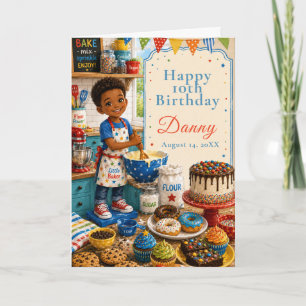 Carte Gâteau d'anniversaire pour enfants