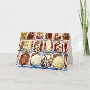Carte gaufre belge