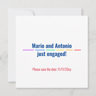 Carte Gay engagé