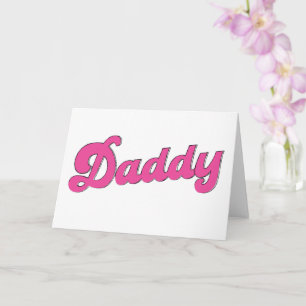 Carte Gay pride LGBT Ours Rose Gay Daddy
