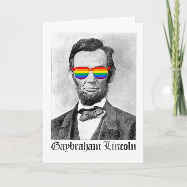 CARTE GAYBRAHAM LINCOLN (Devant)