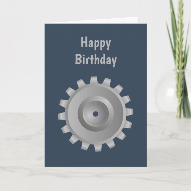 Carte Gear gris (Devant)