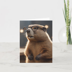 Carte geek de marmotte