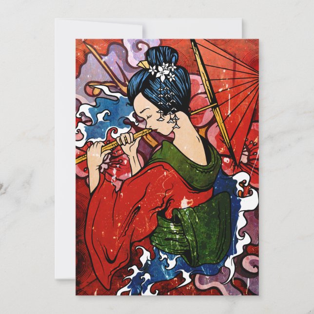 Carte Geisha (Devant)