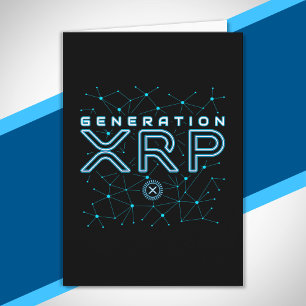Carte Génération de crypto-monnaie XRP Crypto Blockchain