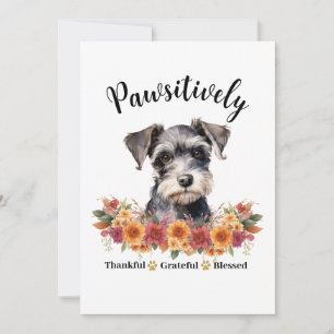 Carte Génial et gracieux, bienheureux, mignon chien