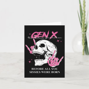 Carte Genx La Mauvaise Génération Avant Que Vous Ne Soye