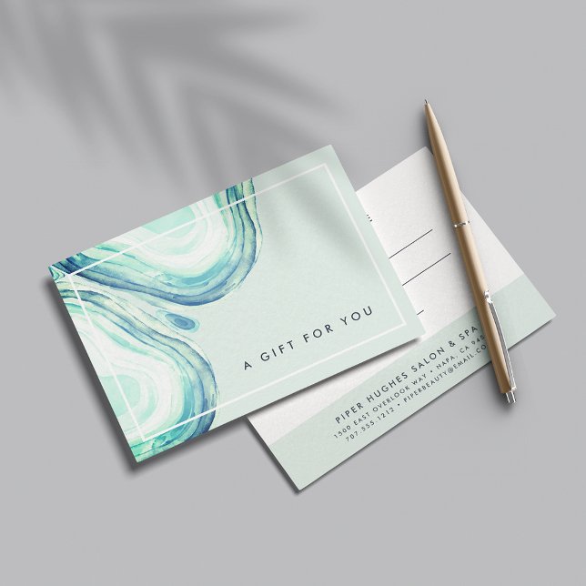 Carte Géode Seaglass | Certificat cadeau (Créateur téléchargé)