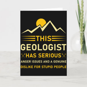 Carte Géologie Science de la Terre T Shirt Drôle de Géol